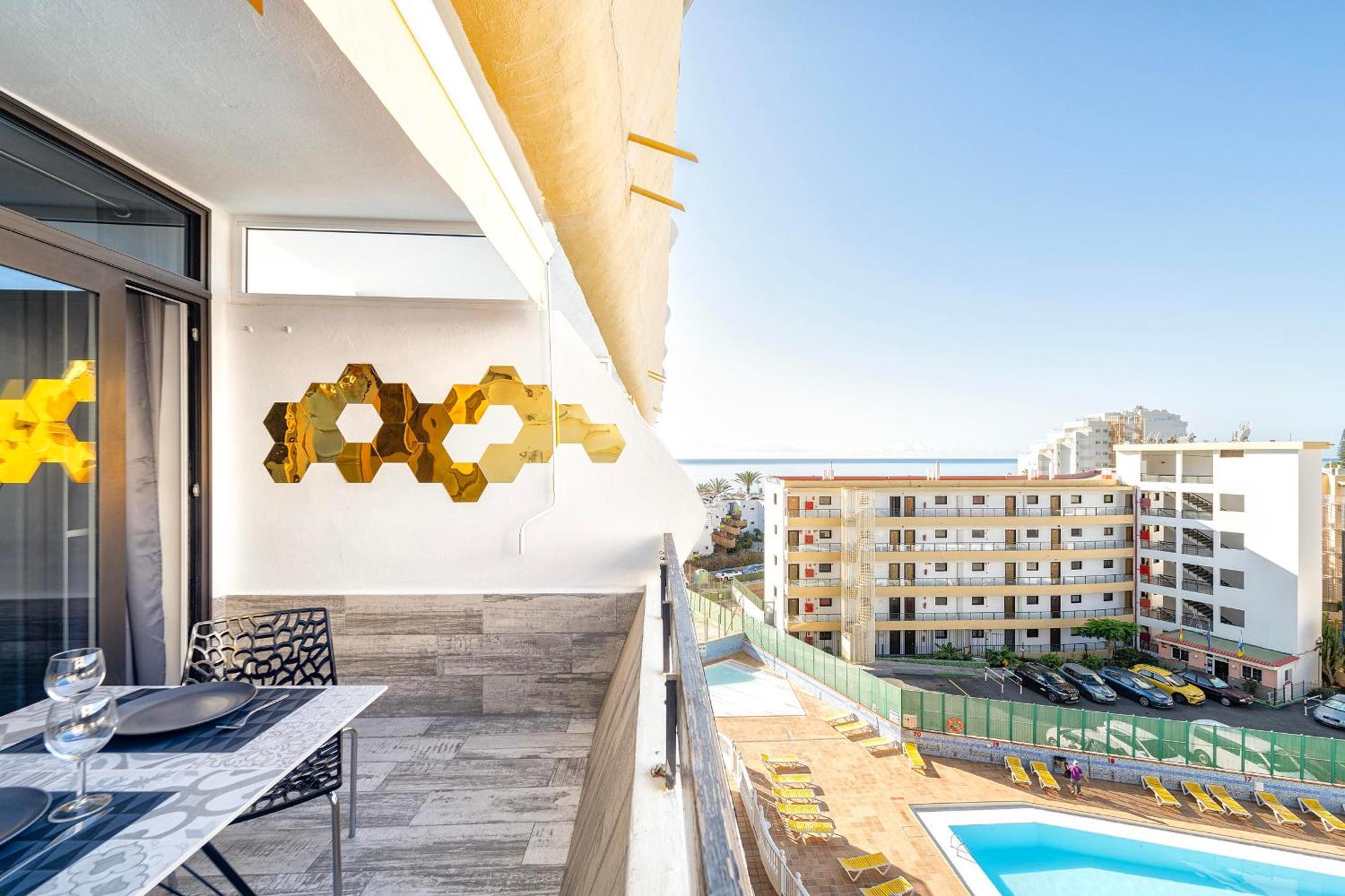 Sun4Two Gran Canaria Apartment Fkk Close Yumbo Playa del Inglés Buitenkant foto